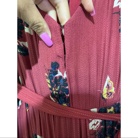 Free People All I Got Maxi Dress Retro Floral Sz 4 - Picture 14 of 16